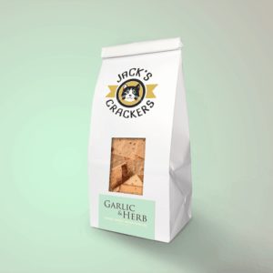 Garlic Herb Crackers