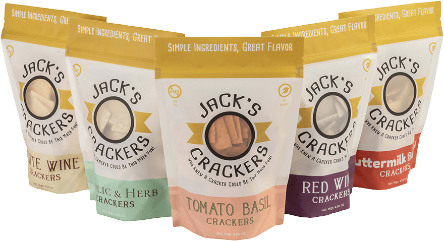 Jack's Crackers Cracker Bag Designs
